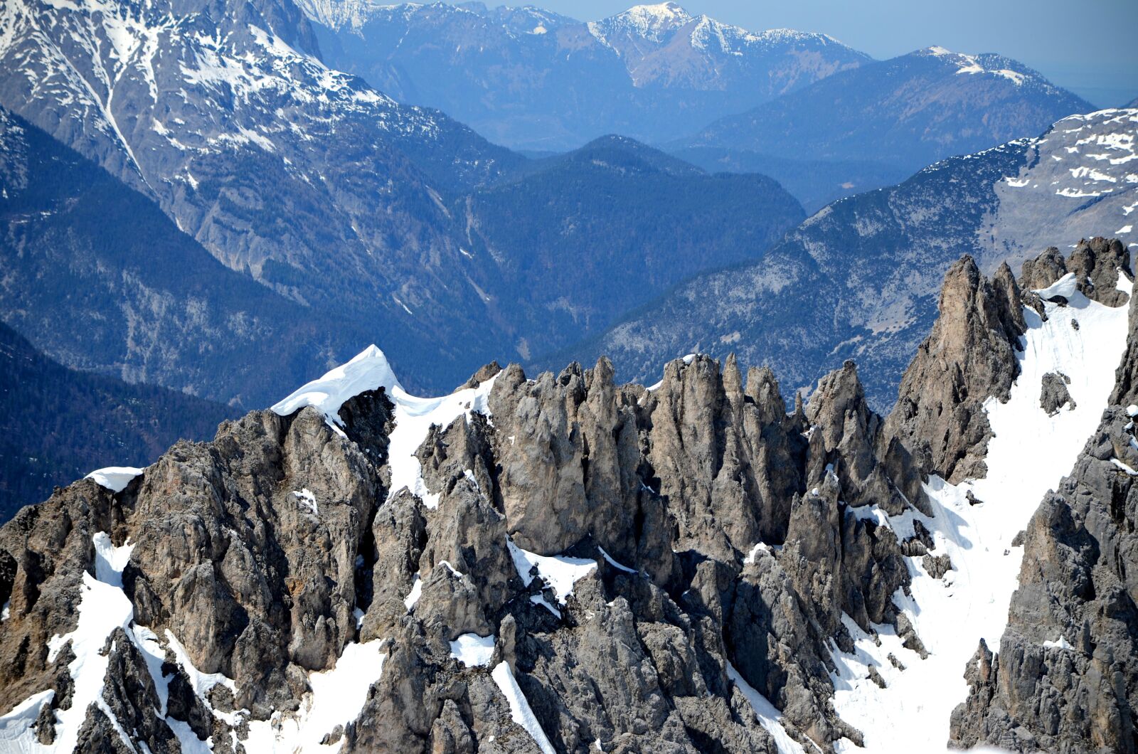 Nikon D5100 sample photo. Mountain, snow, panoramic photography