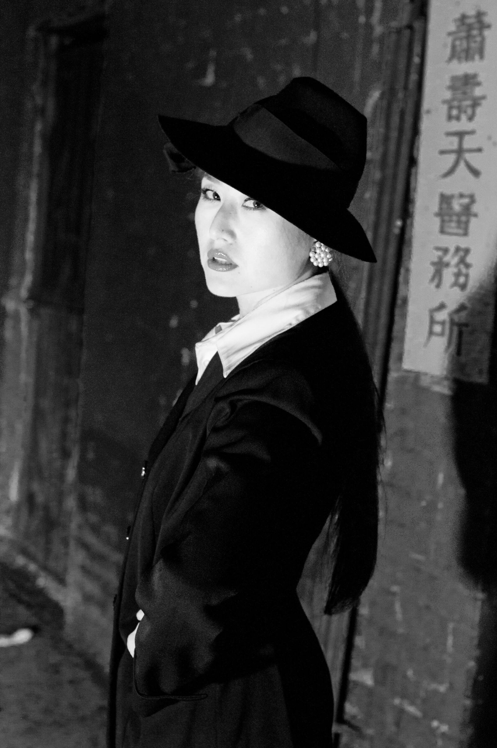 Nikon D90 sample photo. Asian, girl, hat photography