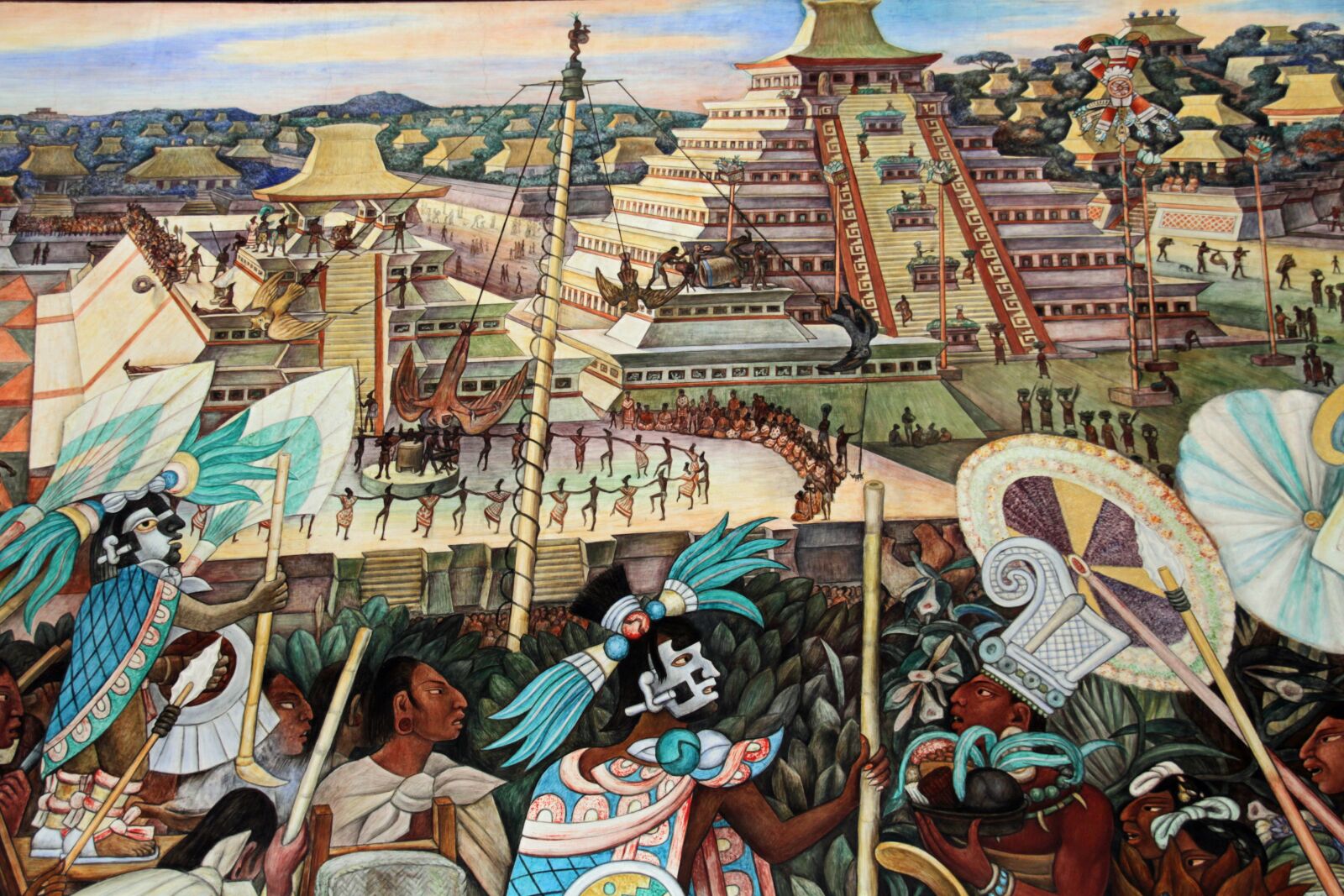 Canon EOS 7D sample photo. Mural, diego, rivera photography