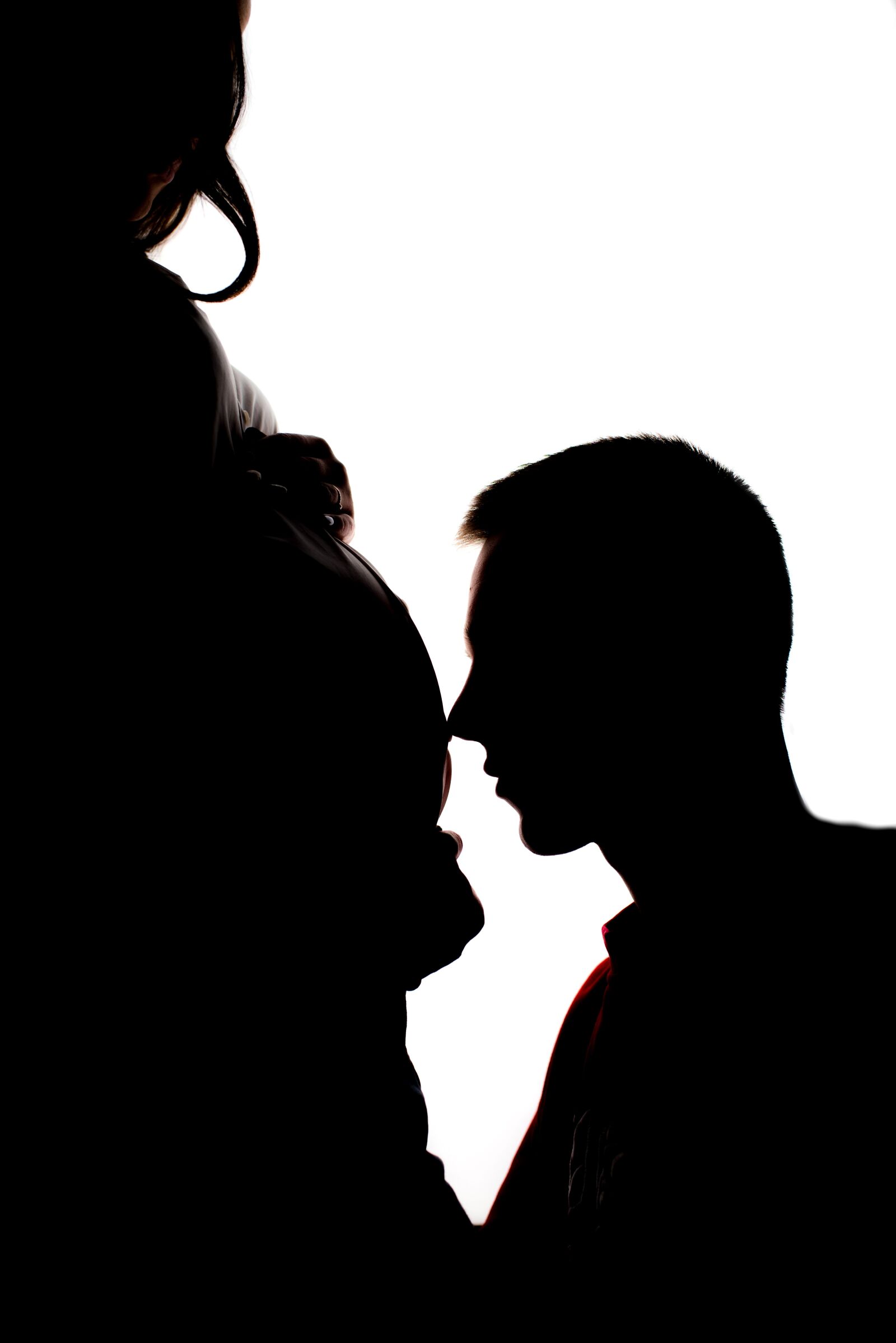 Nikon D750 sample photo. Shadow, pregnancy, portrait photography