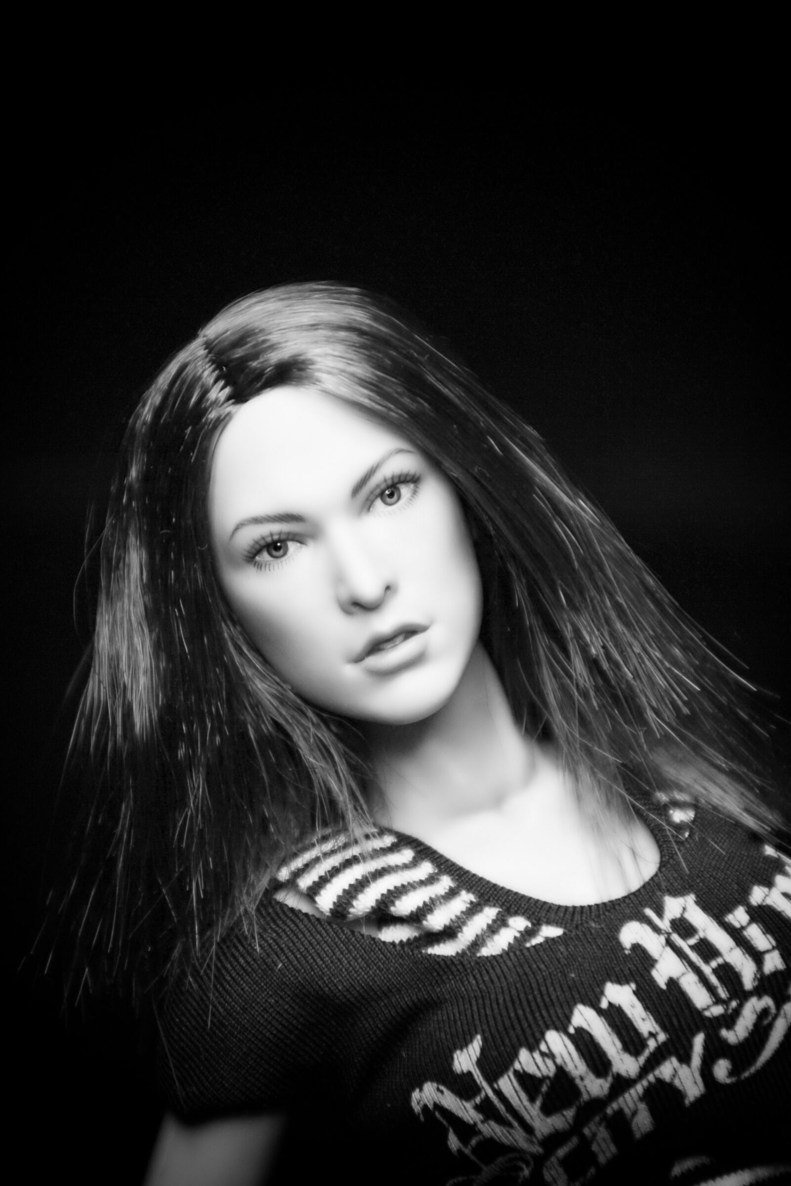 Canon EOS 7D sample photo. Woman, face, doll photography
