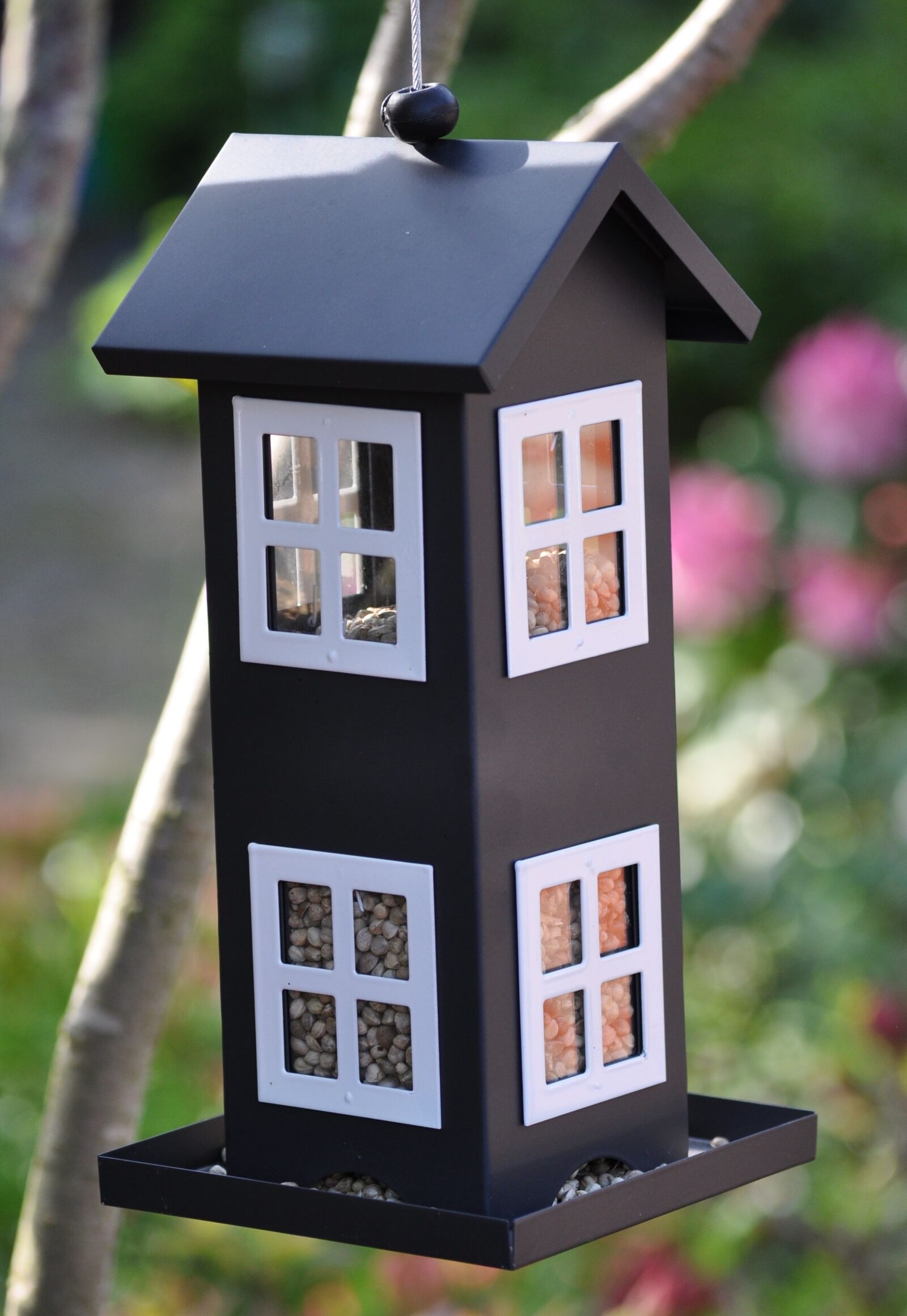 Nikon D90 sample photo. Bird food, foderhus, bird photography