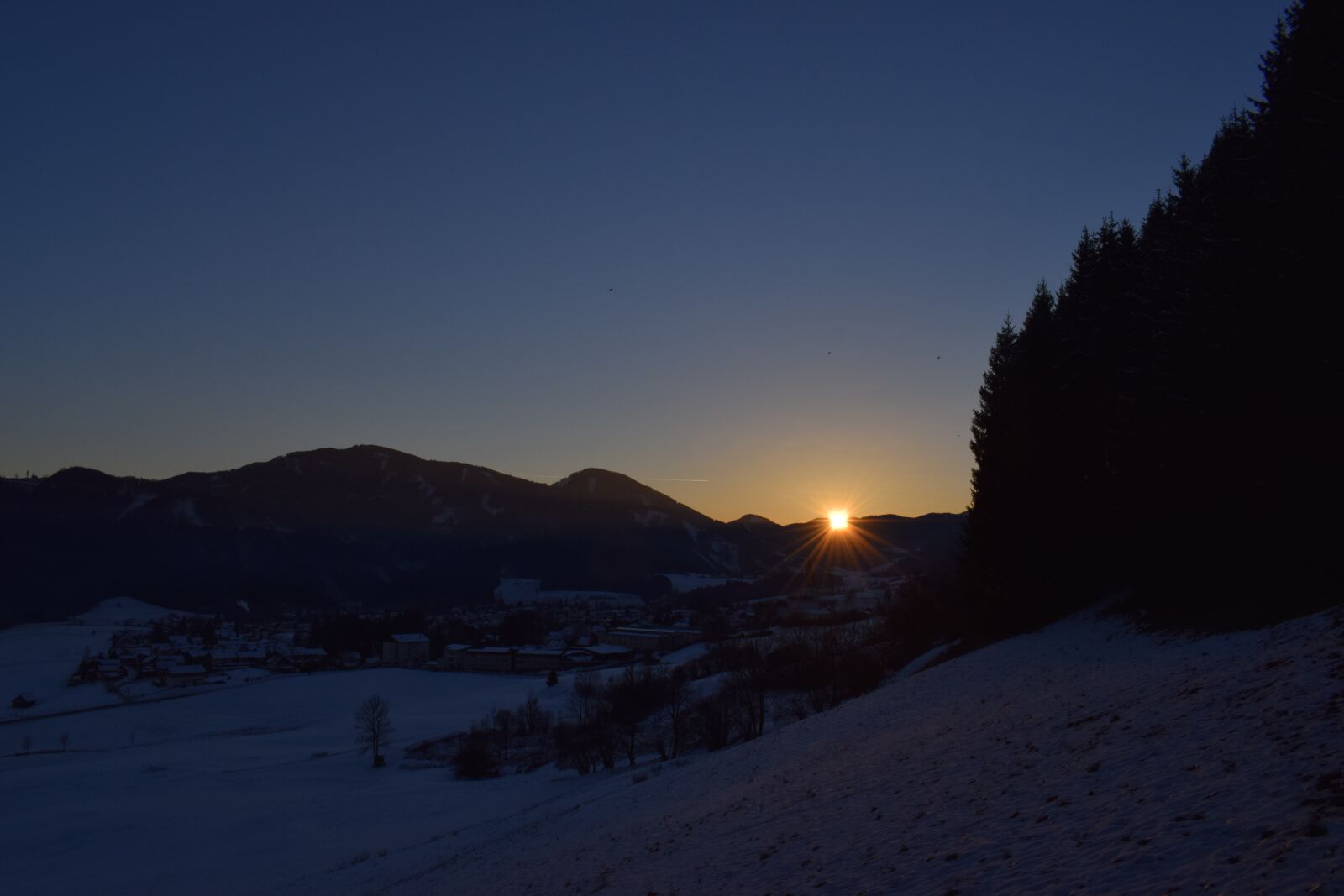 Nikon D3300 sample photo. Sunset, evening, evening sky photography