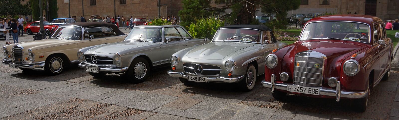 Sony Alpha NEX-7 sample photo. Vintage, mercedes, benz photography