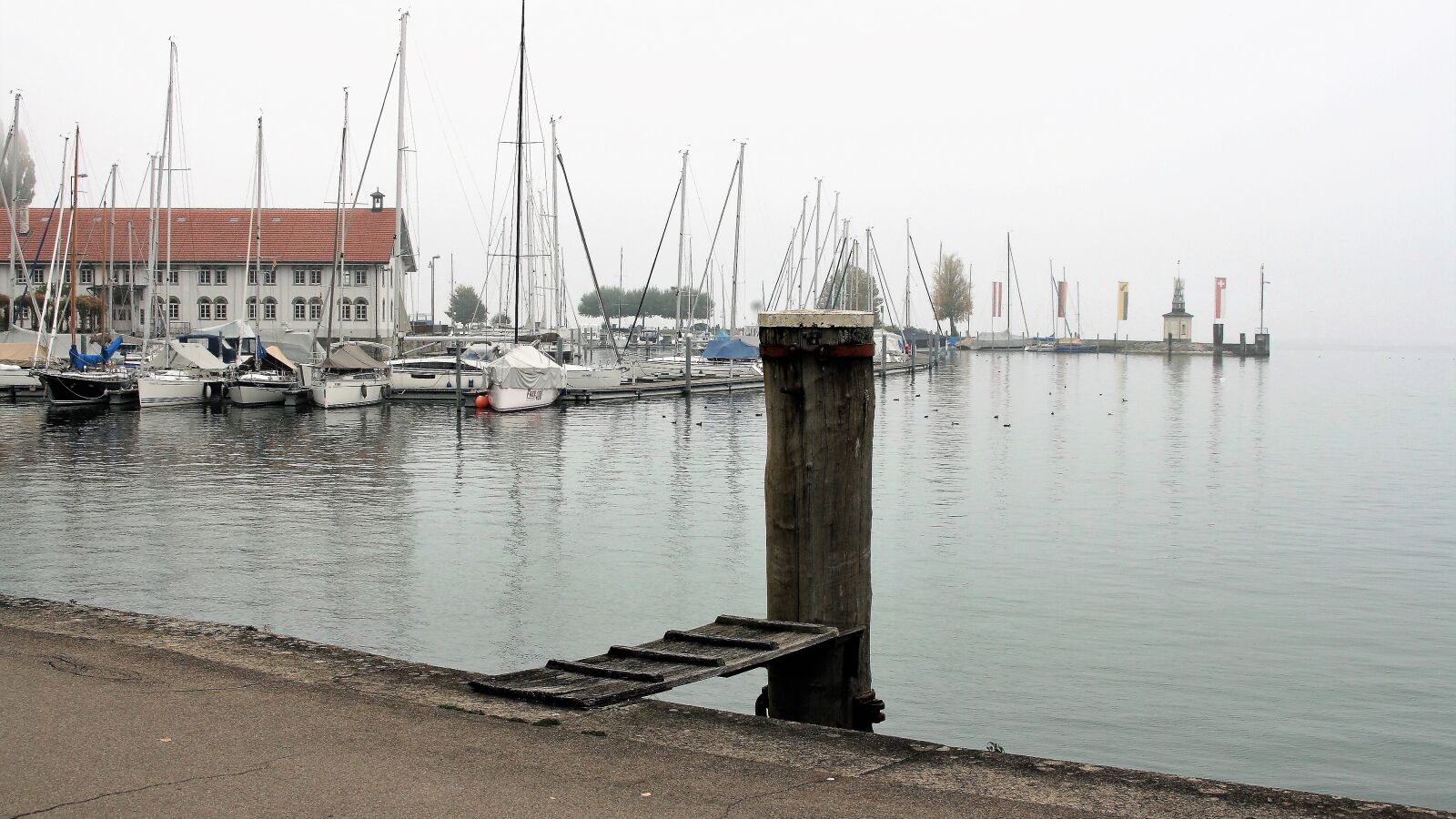 Canon EOS 400D (EOS Digital Rebel XTi / EOS Kiss Digital X) sample photo. Morning, haze, lake photography