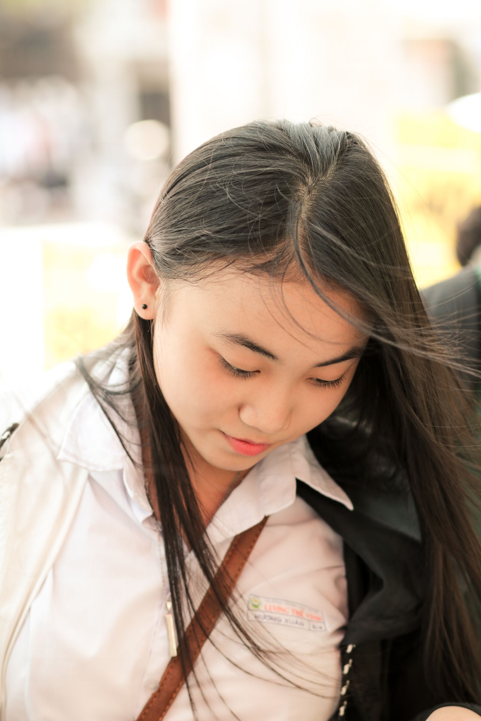Canon EOS 80D + Canon EF 85mm F1.8 USM sample photo. Students, portrait, girl photography