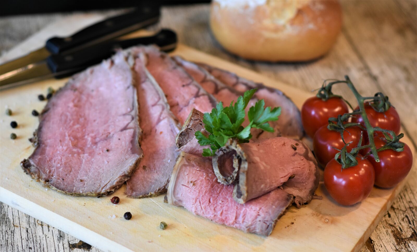 Nikon D7200 sample photo. Roast beef, beef, meat photography