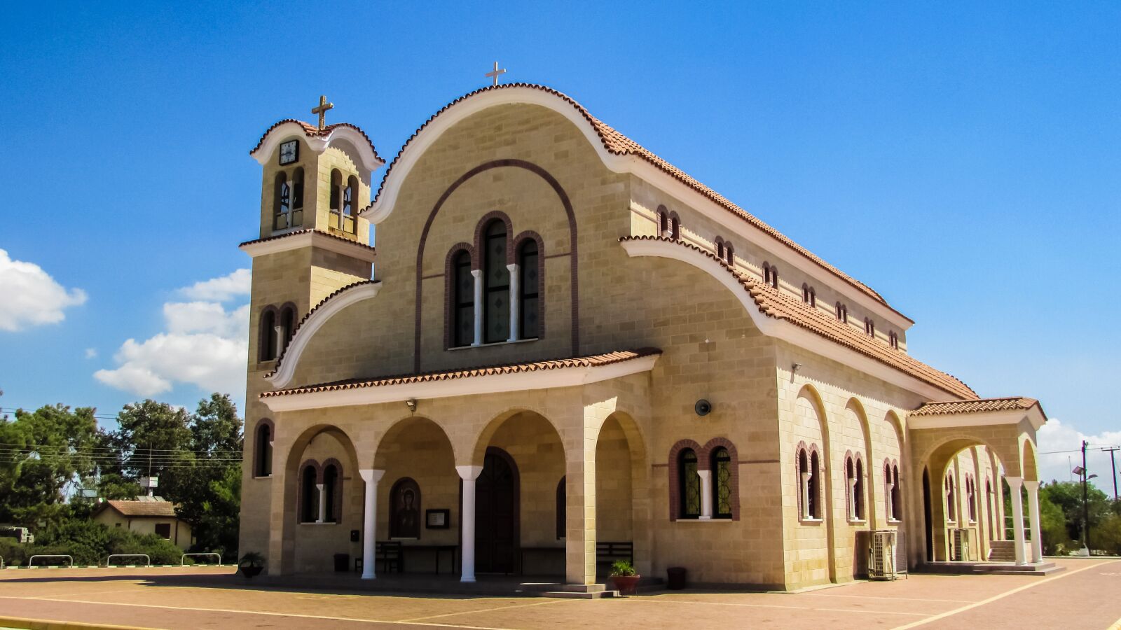 Canon PowerShot SX400 IS sample photo. Cyprus, dasaki achnas, church photography