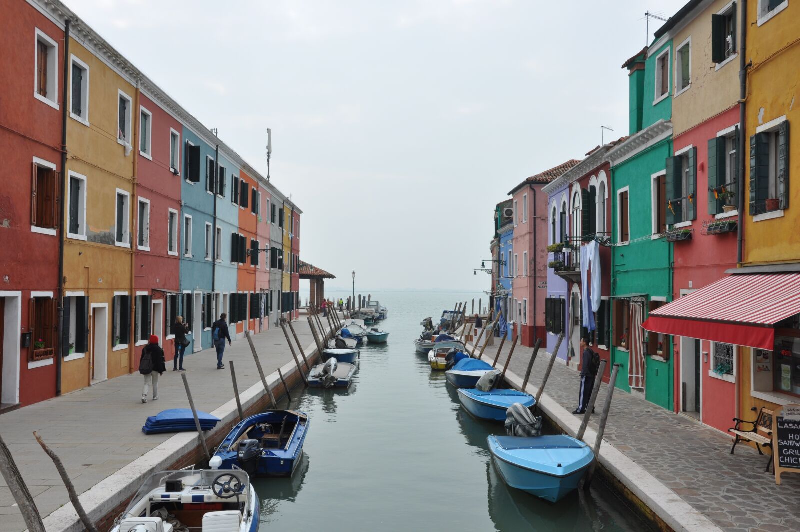 Nikon D90 sample photo. Channel, burano, houses photography