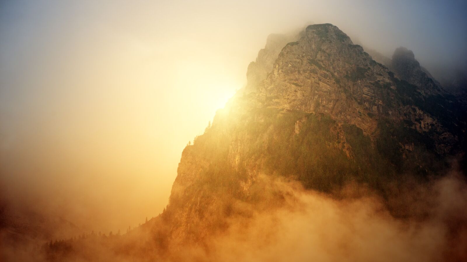 Sony a7 + Sony DT 50mm F1.8 SAM sample photo. Landscape, nature, fog photography