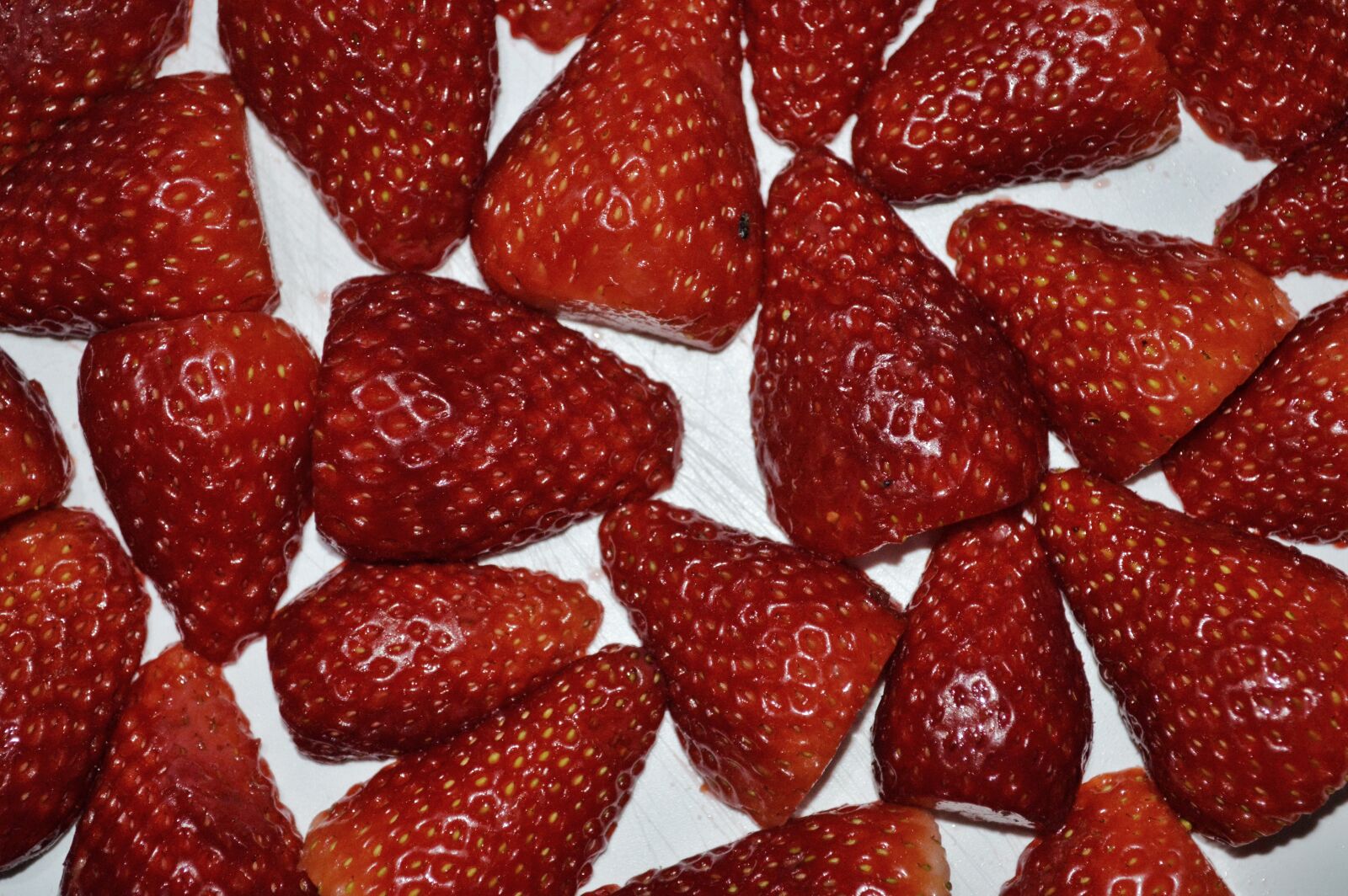 Nikon D3200 sample photo. Fruit, fries, strawberry photography