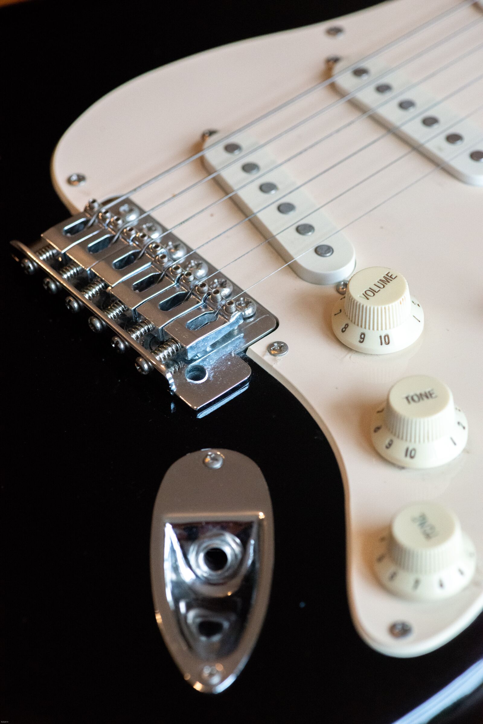 Nikon D800 sample photo. Macro, electric, guitar photography