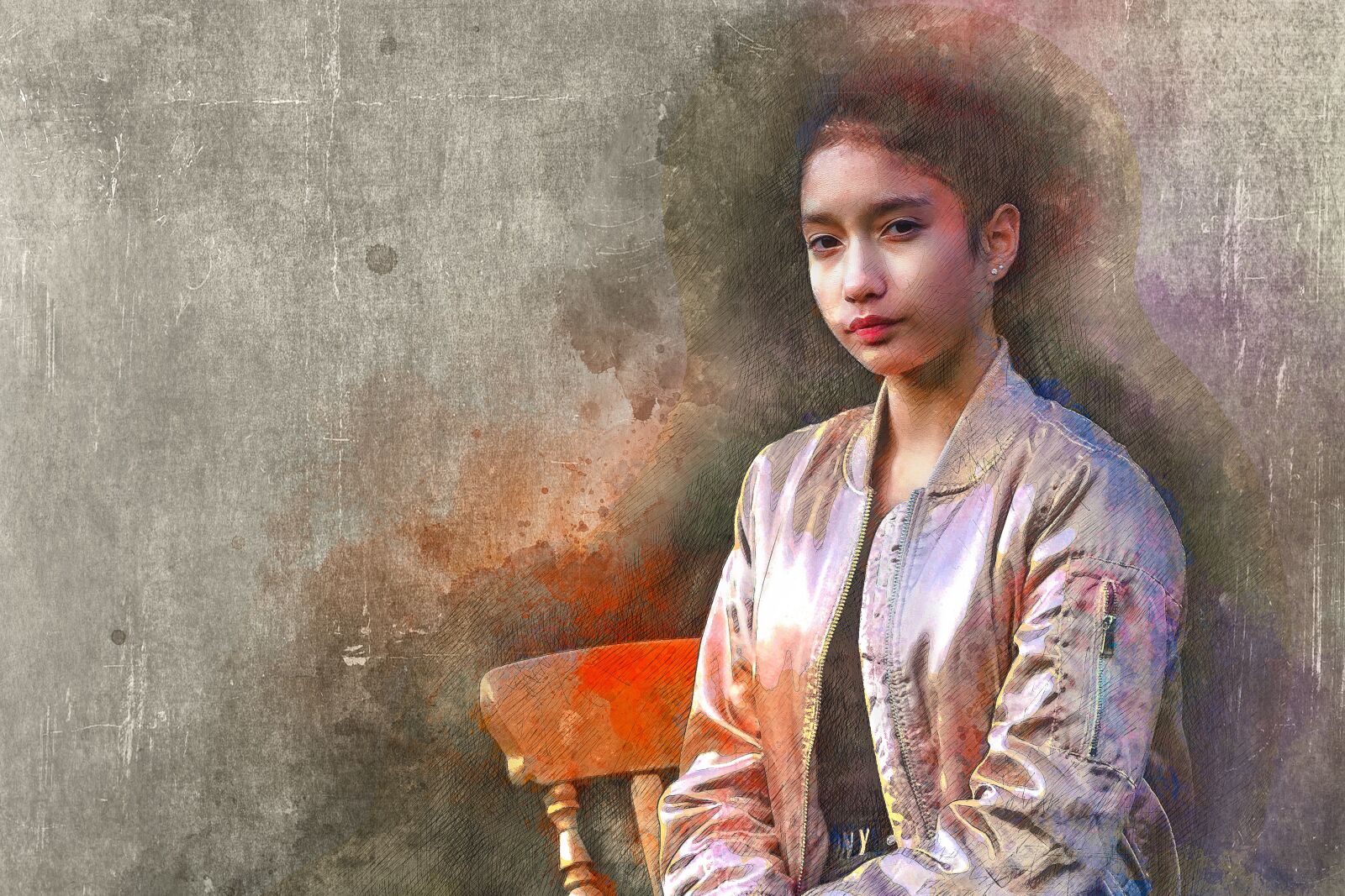 Nikon D750 sample photo. Charles perugini, painting, oil photography