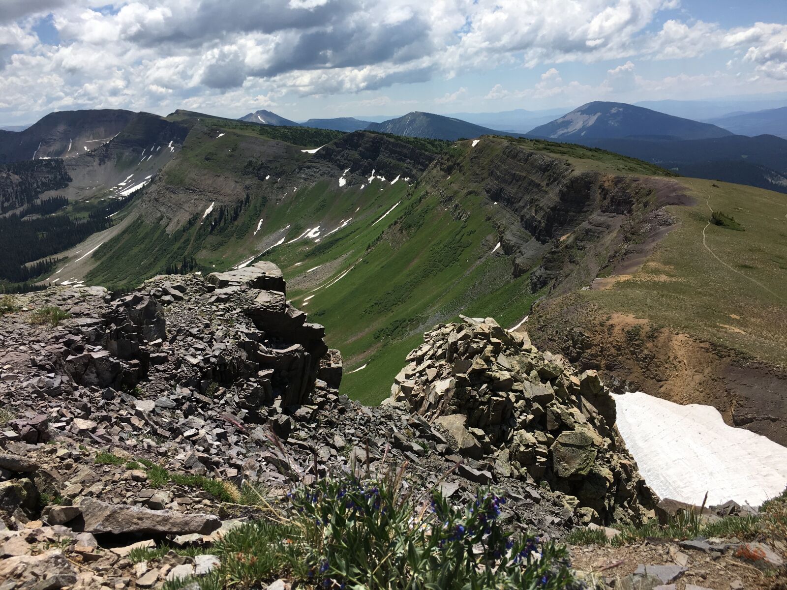 Apple iPhone 6s sample photo. Mountain peak, high altitude photography