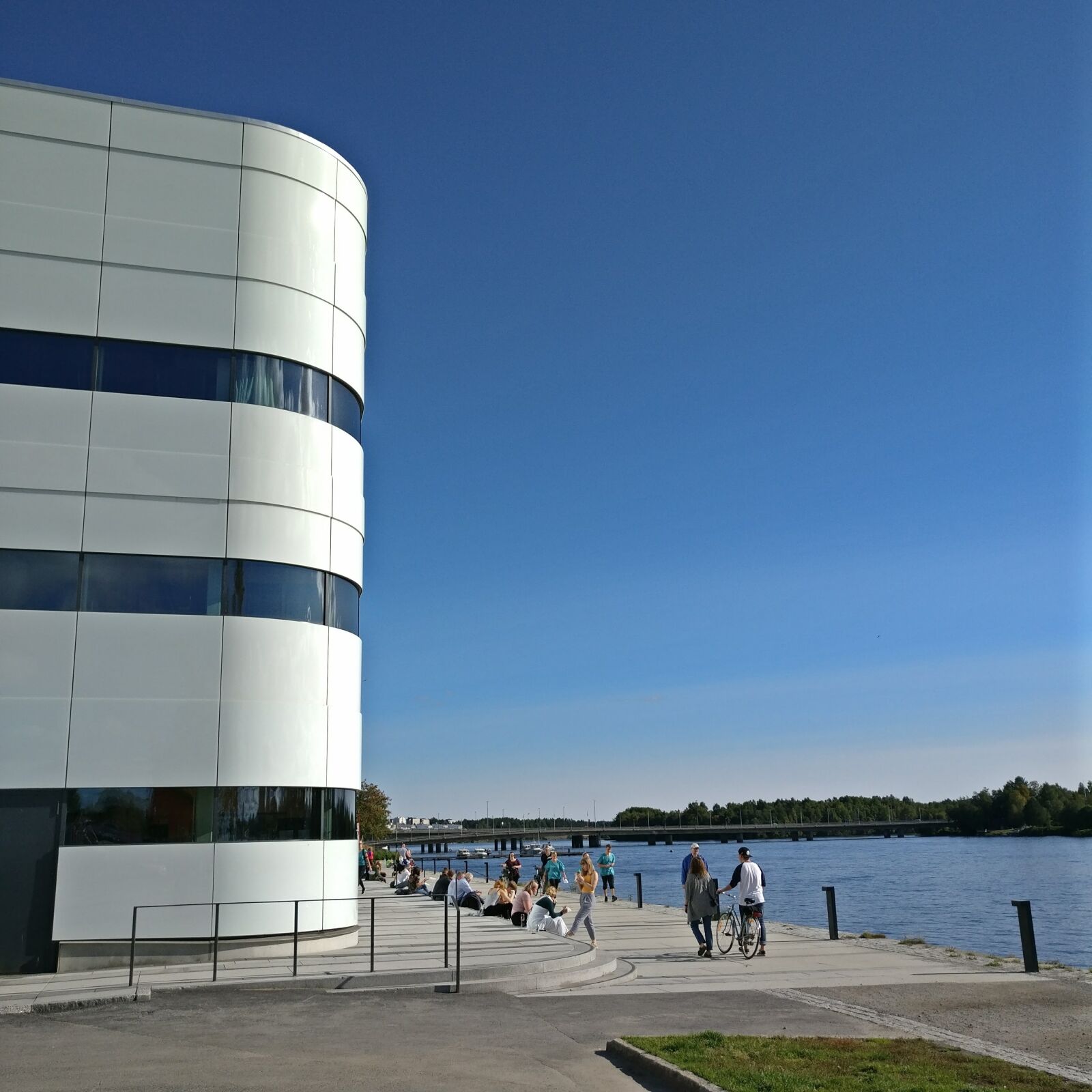 OnePlus A3003 sample photo. Umea, sweden, buildings photography