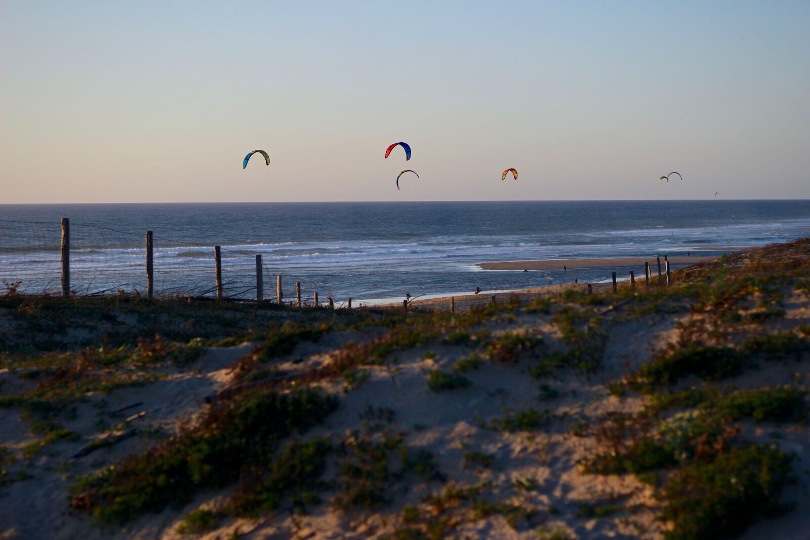 Canon EOS 100D (EOS Rebel SL1 / EOS Kiss X7) sample photo. Sea, ocean, kites photography