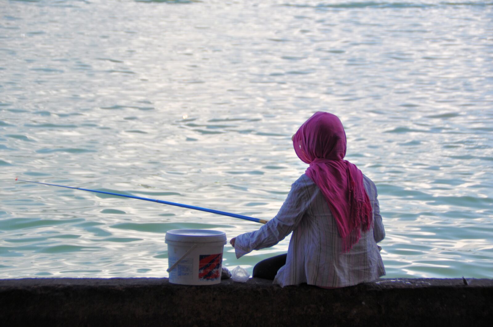 Nikon D5000 sample photo. Asia, human, river photography