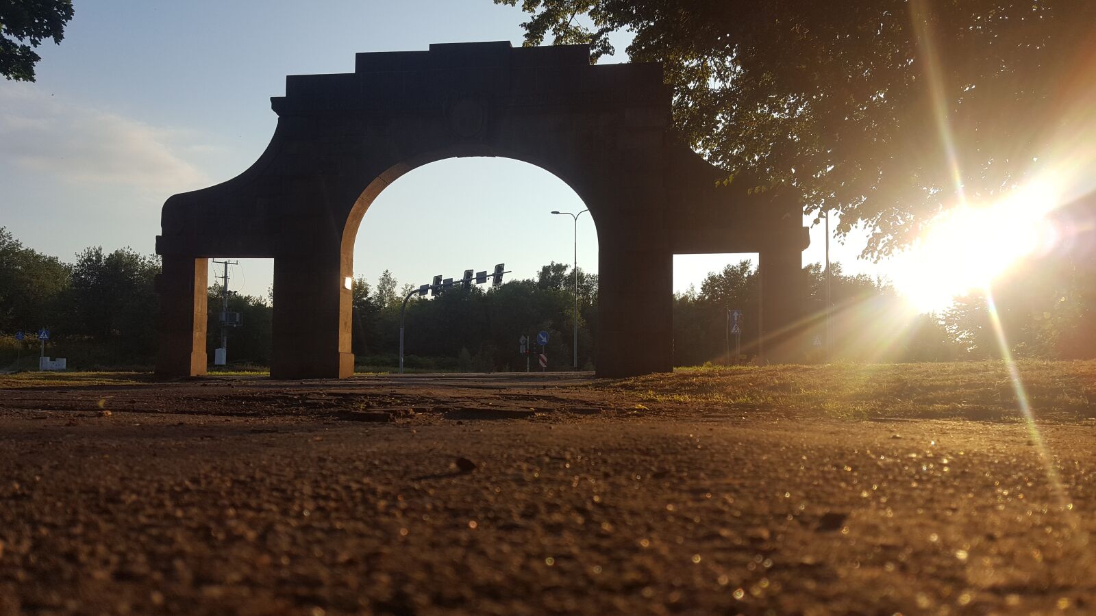 Samsung Galaxy S6 sample photo. Gateway, the sun, clouds photography