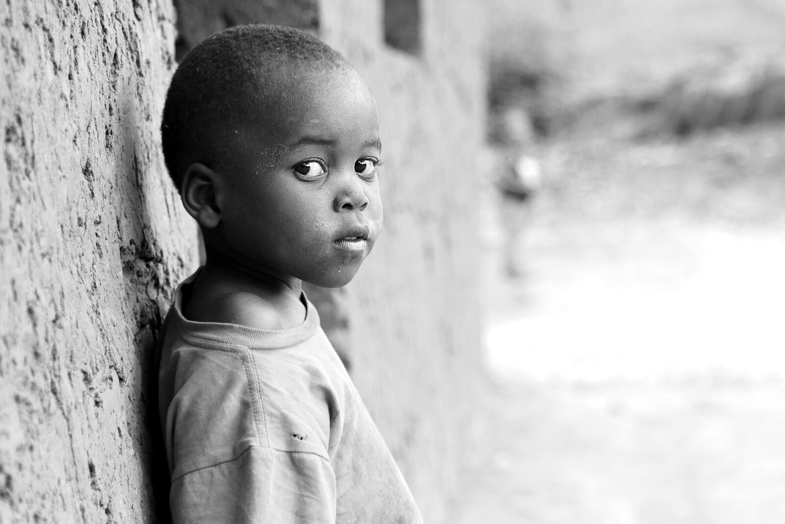 Canon EF 24-105mm F4L IS USM sample photo. Africa, children, village photography