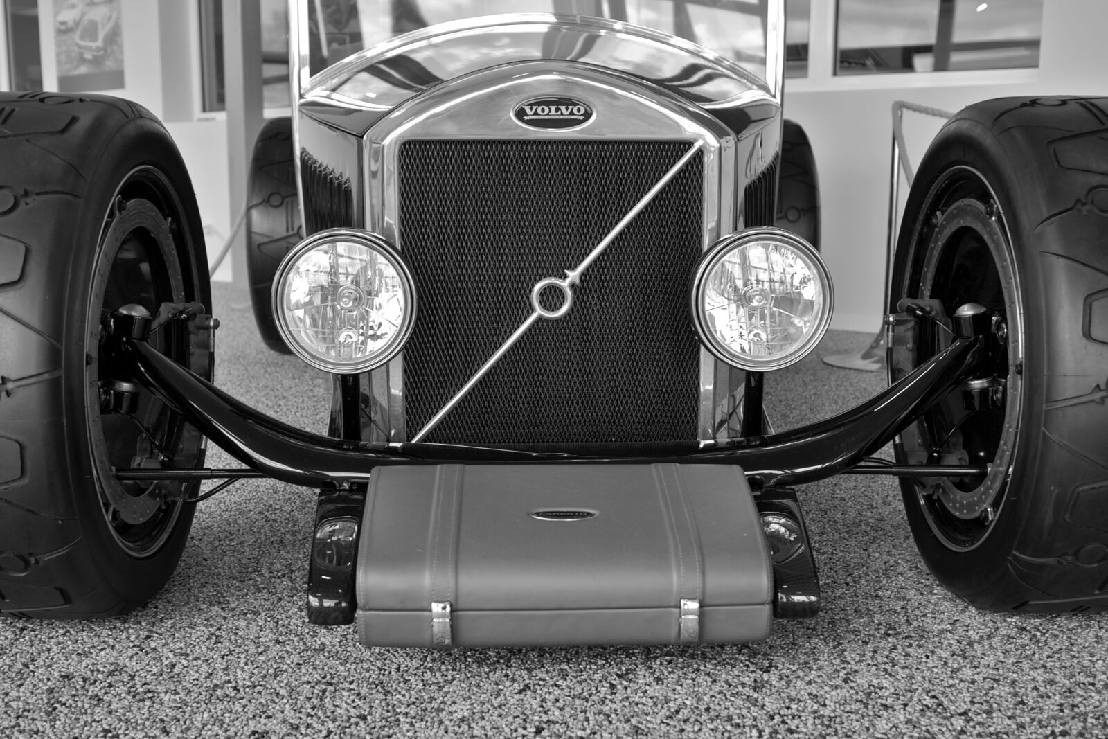 Leica X1 sample photo. Volvo, volvo museum, car photography