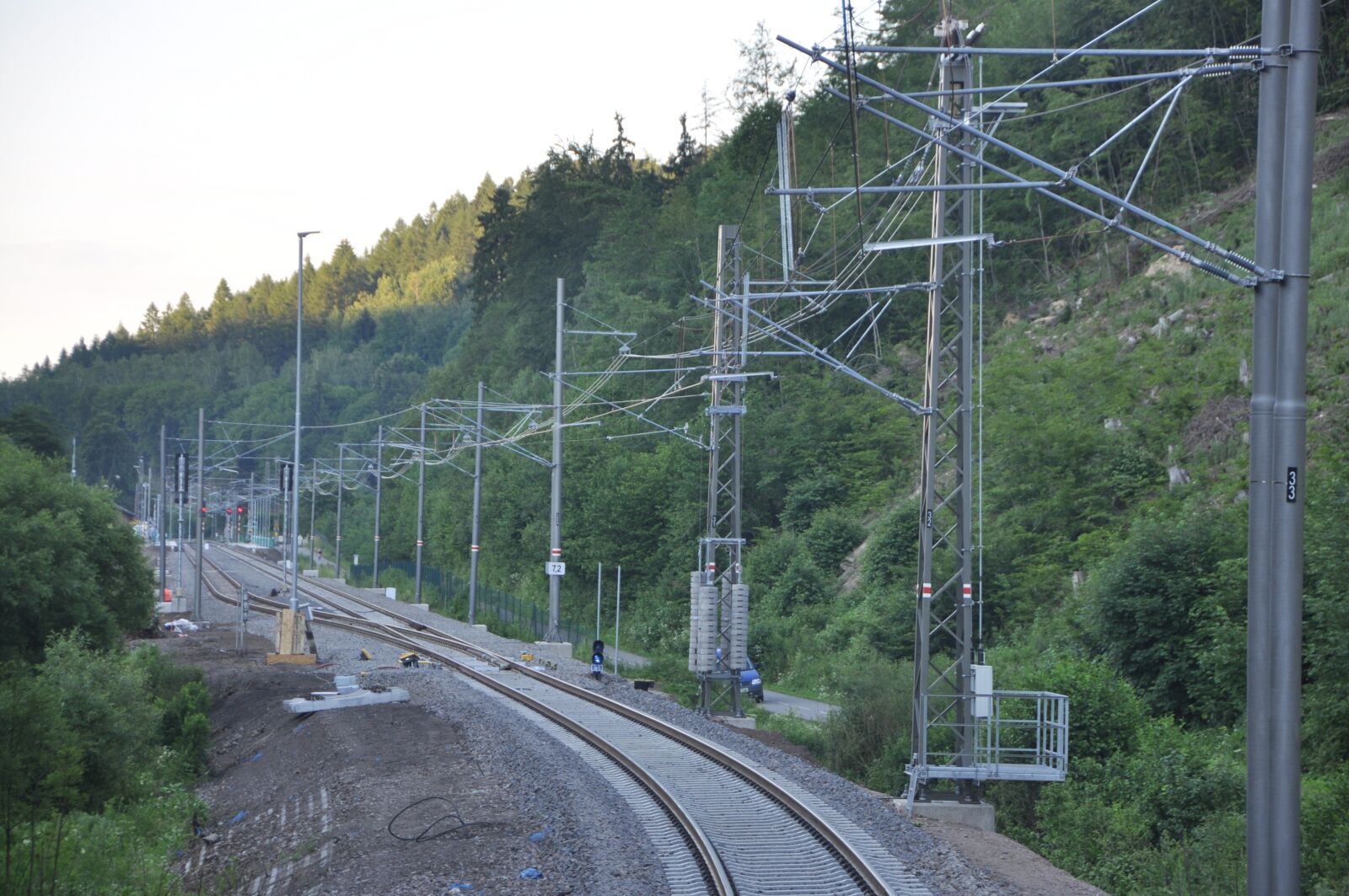 Nikon D90 sample photo. Traction, train, railway photography