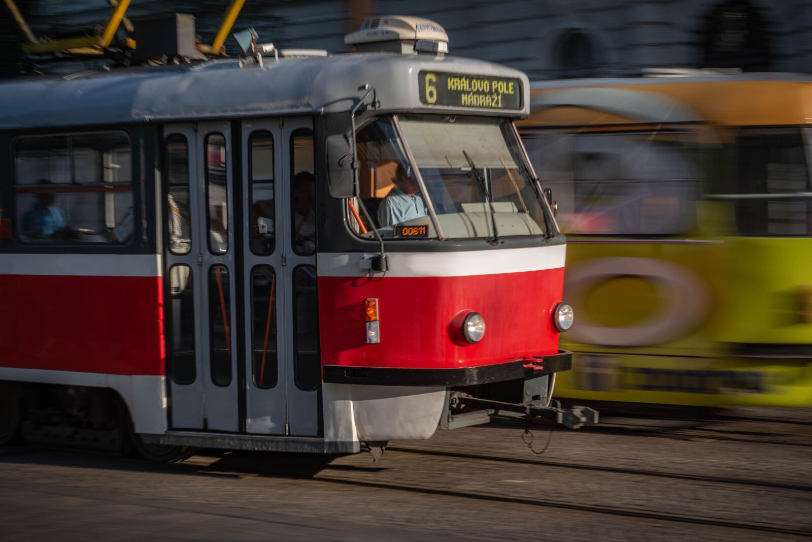 Nikon D5600 sample photo. The tram, city, brno photography