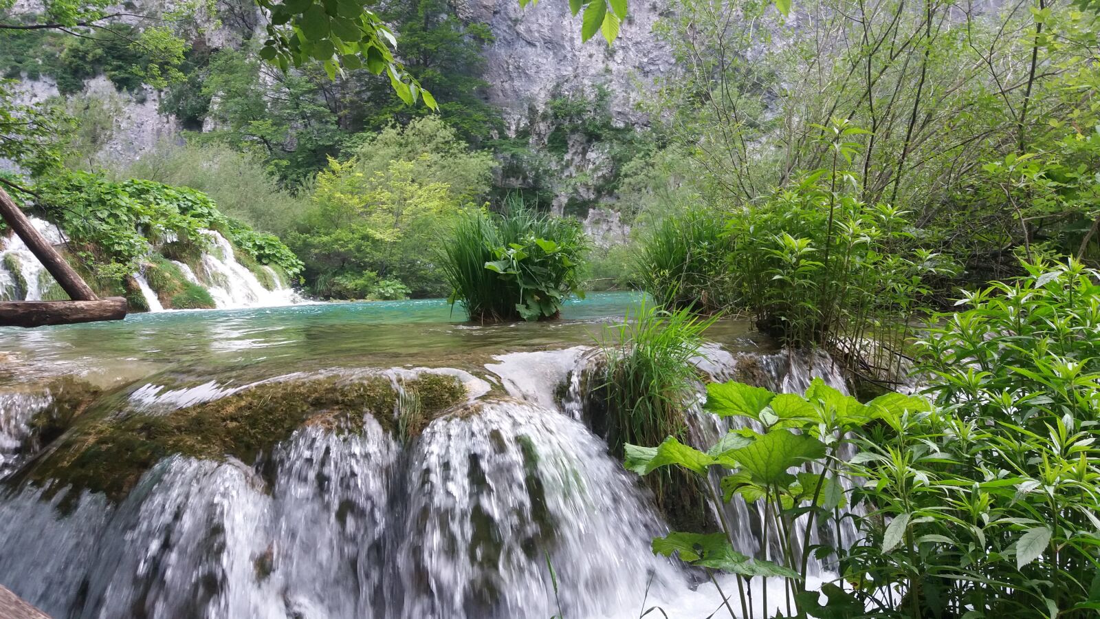 Samsung Galaxy J5 sample photo. Waterfall, plitvice, croatia photography