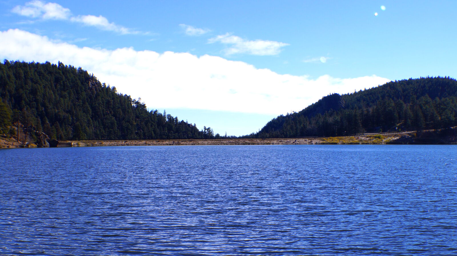 Sony SLT-A57 sample photo. Lake, pueblo, rocky, mountain photography
