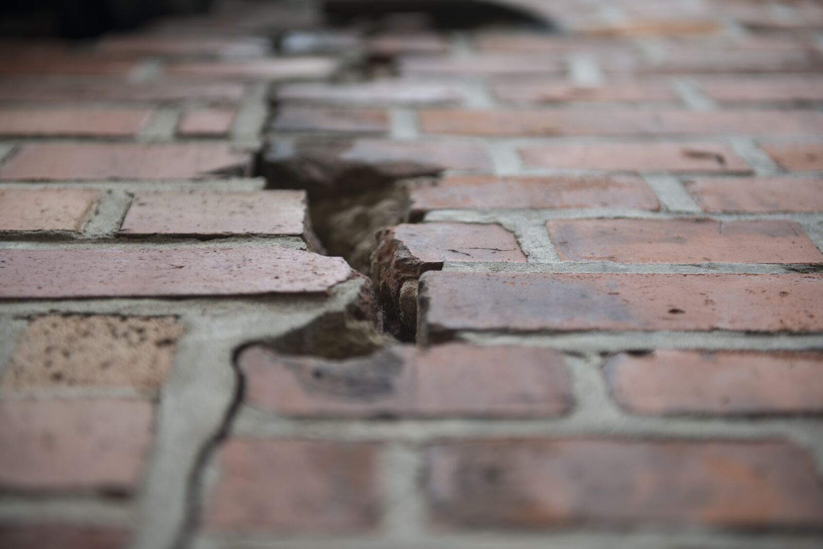 Nikon D800 sample photo. Wall, stones, crack photography