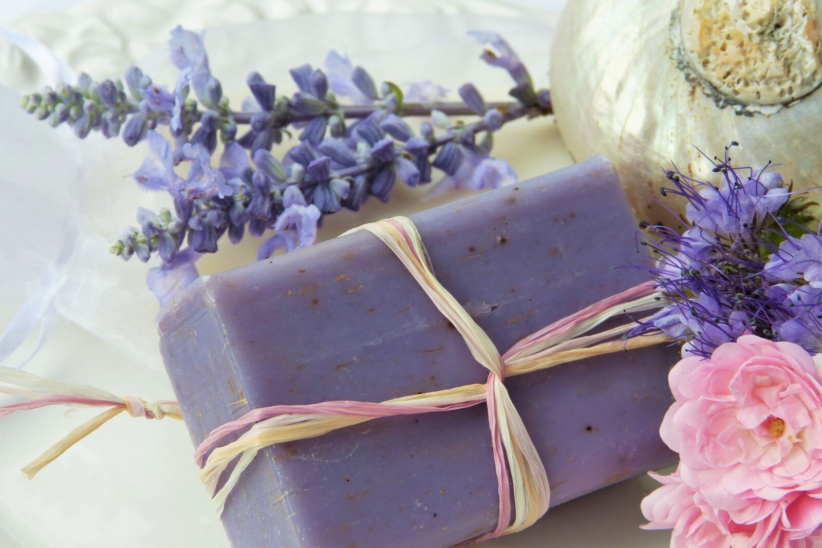 Panasonic Lumix DMC-FZ150 sample photo. Soap, purple, lavender photography