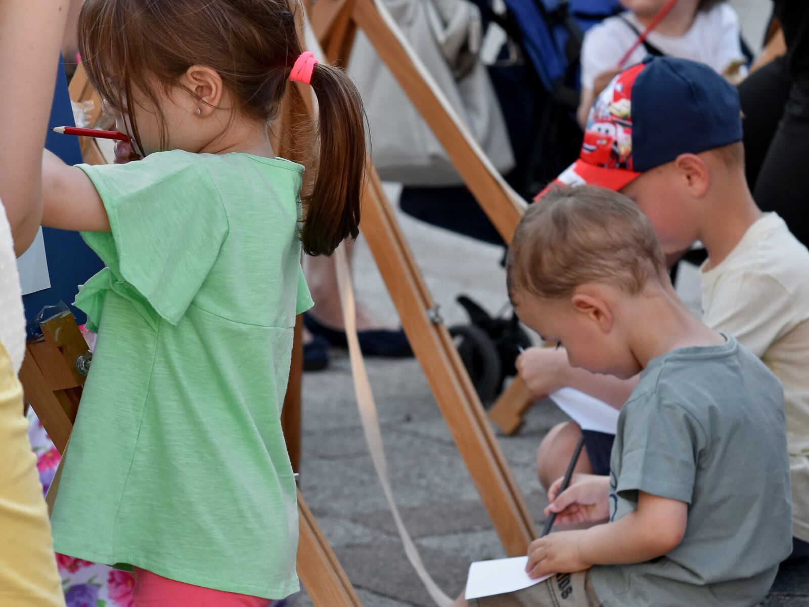 Nikon D5500 sample photo. Drawing, elementary school, boy photography