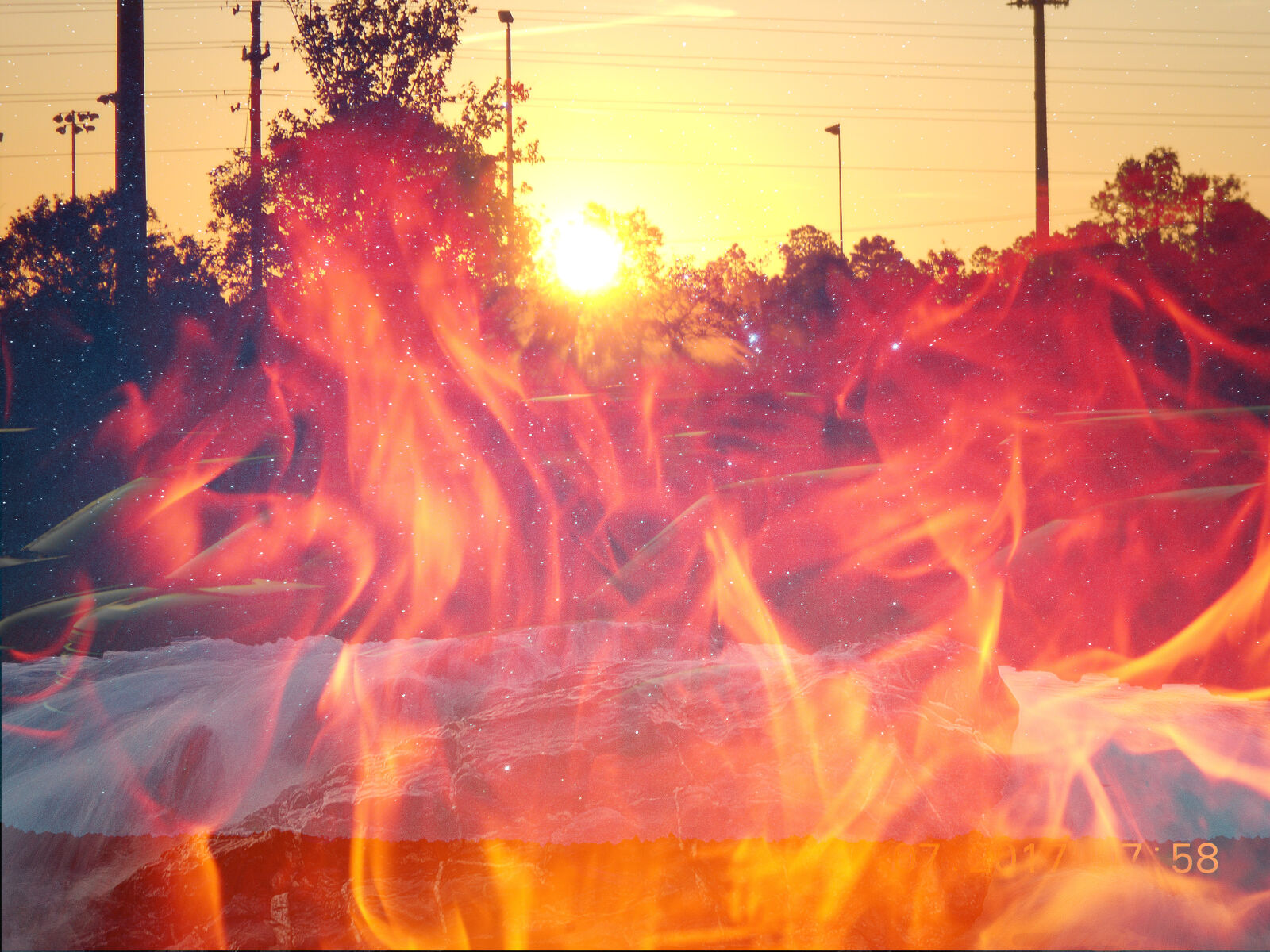Nikon Coolpix S4100 sample photo. Awesome, fire, mystical photography