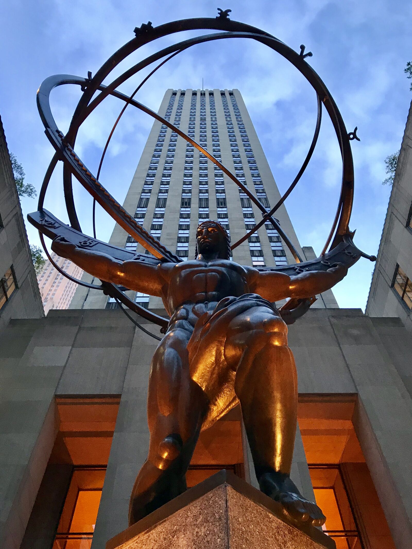 iPhone 7 back camera 3.99mm f/1.8 sample photo. Rockefeller, new york, new photography