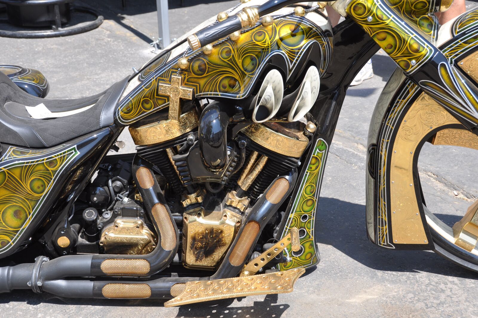 Nikon D90 sample photo. Harley davidson, bike, custom photography