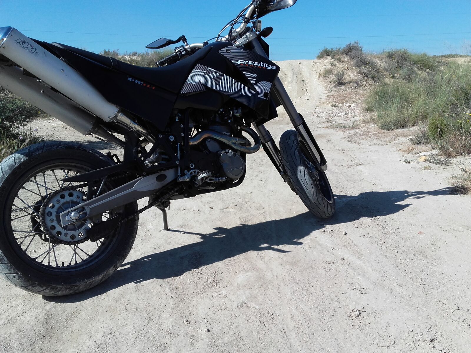Samsung Galaxy Grand Prime sample photo. Ktm, supermotard, supermoto photography