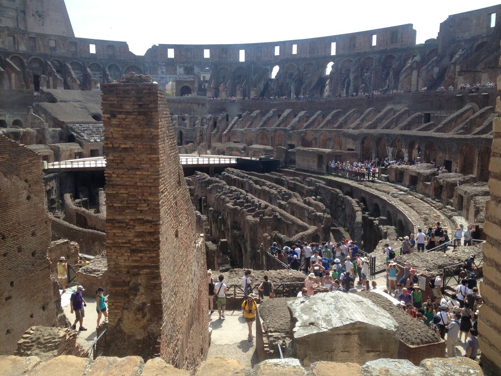 Apple iPhone 4S + iPhone 4S back camera 4.28mm f/2.4 sample photo. Rome, italy, colosseum photography