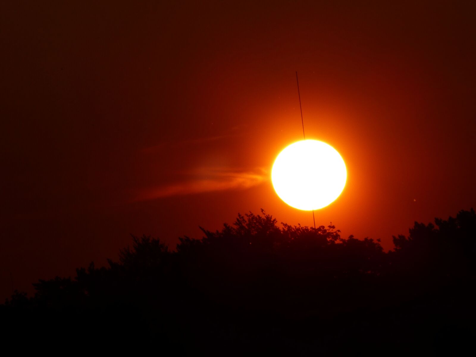 Panasonic Lumix DMC-FZ200 sample photo. Sun, sunset, afterglow photography