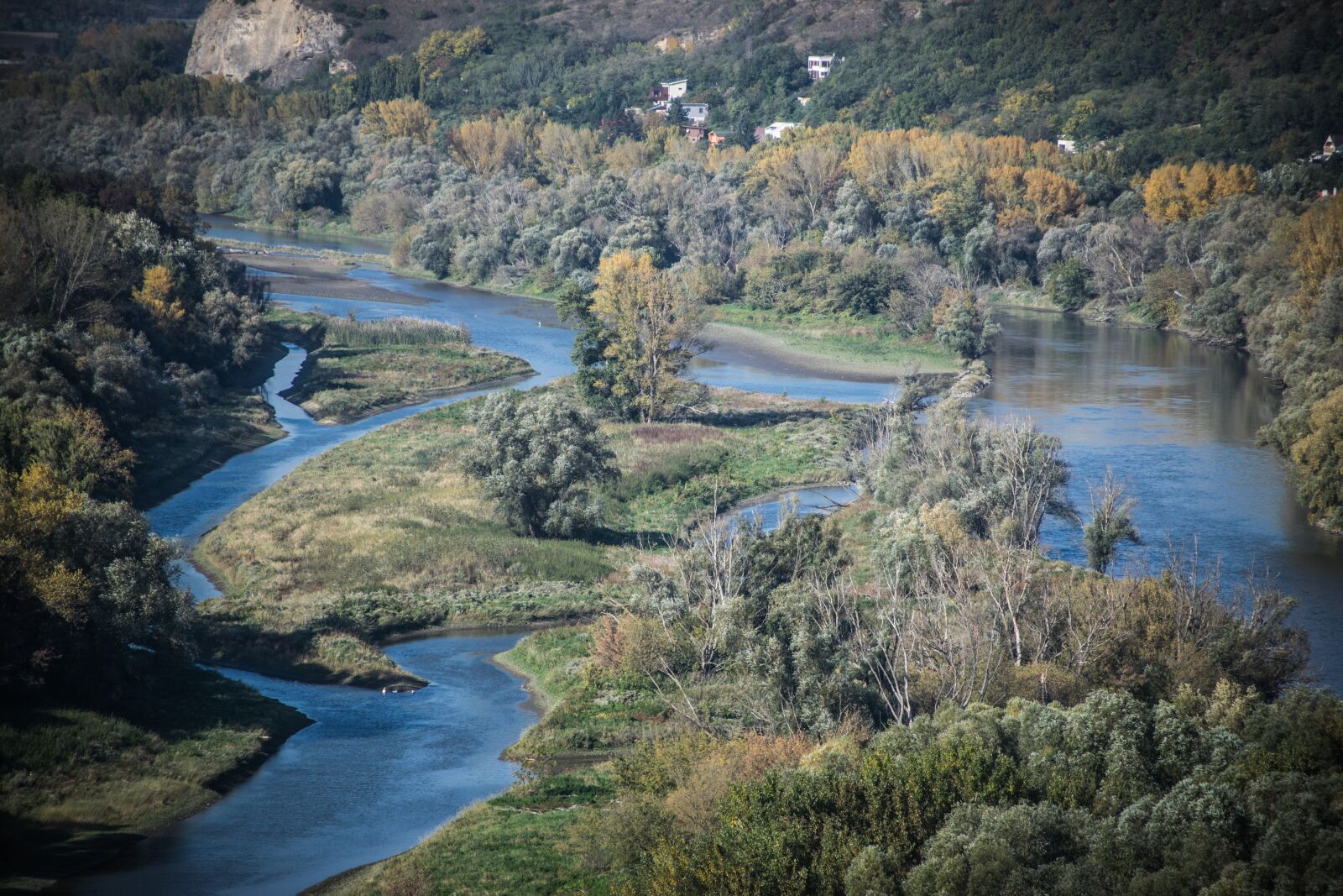 Nikon D5300 sample photo. River, meanders, moravia photography