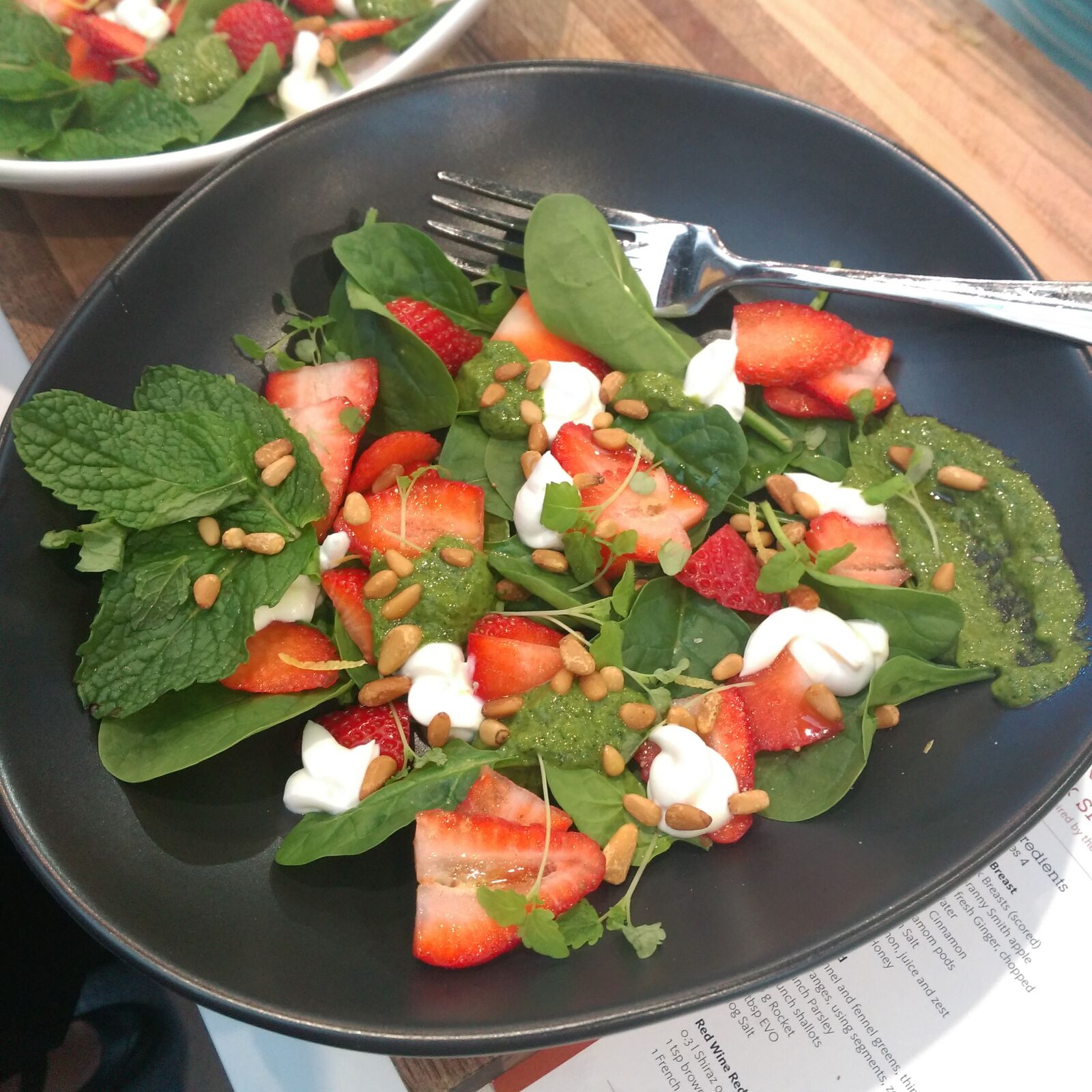 HTC DESIRE EYE sample photo. Salad, strawberries, healthy photography