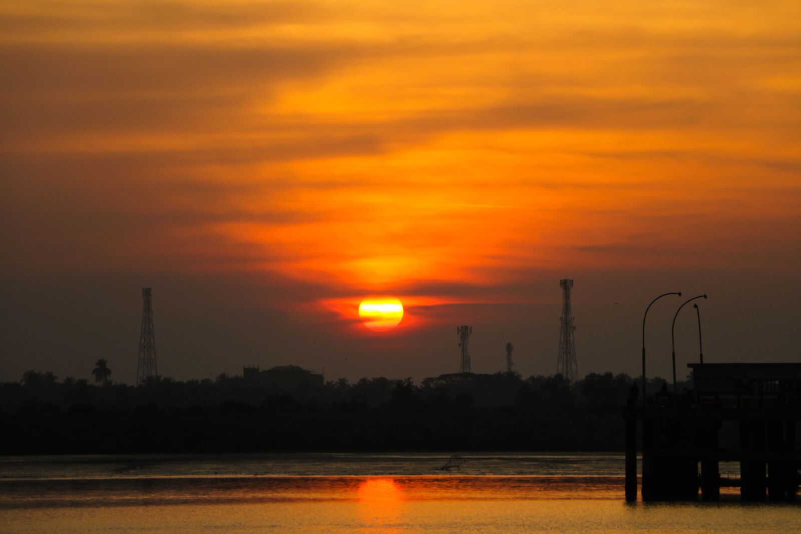 Canon EOS 750D (EOS Rebel T6i / EOS Kiss X8i) sample photo. Sunset, bangladesh, nature photography