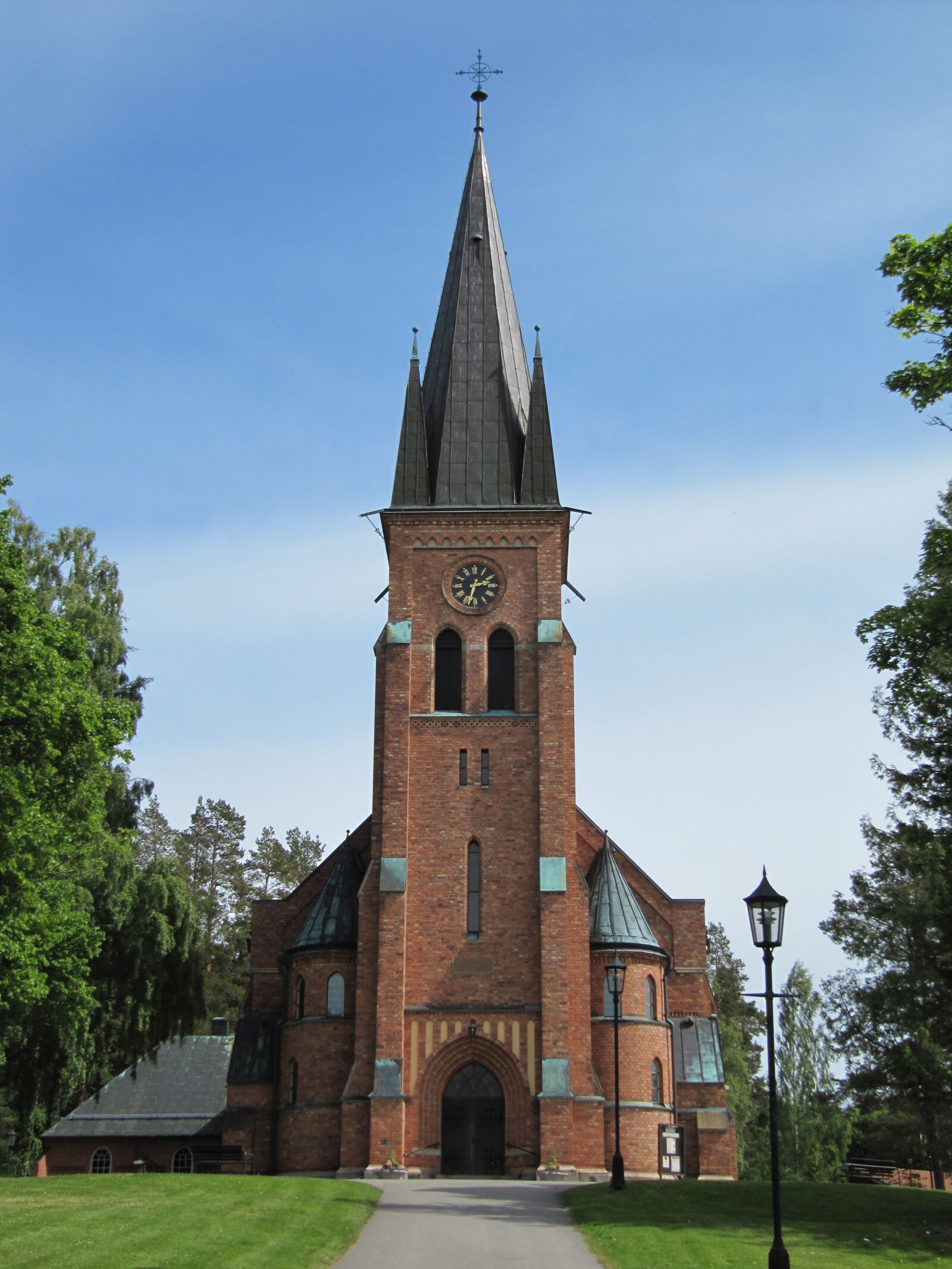 Canon PowerShot SX200 IS sample photo. Alnö nya, church, sweden photography