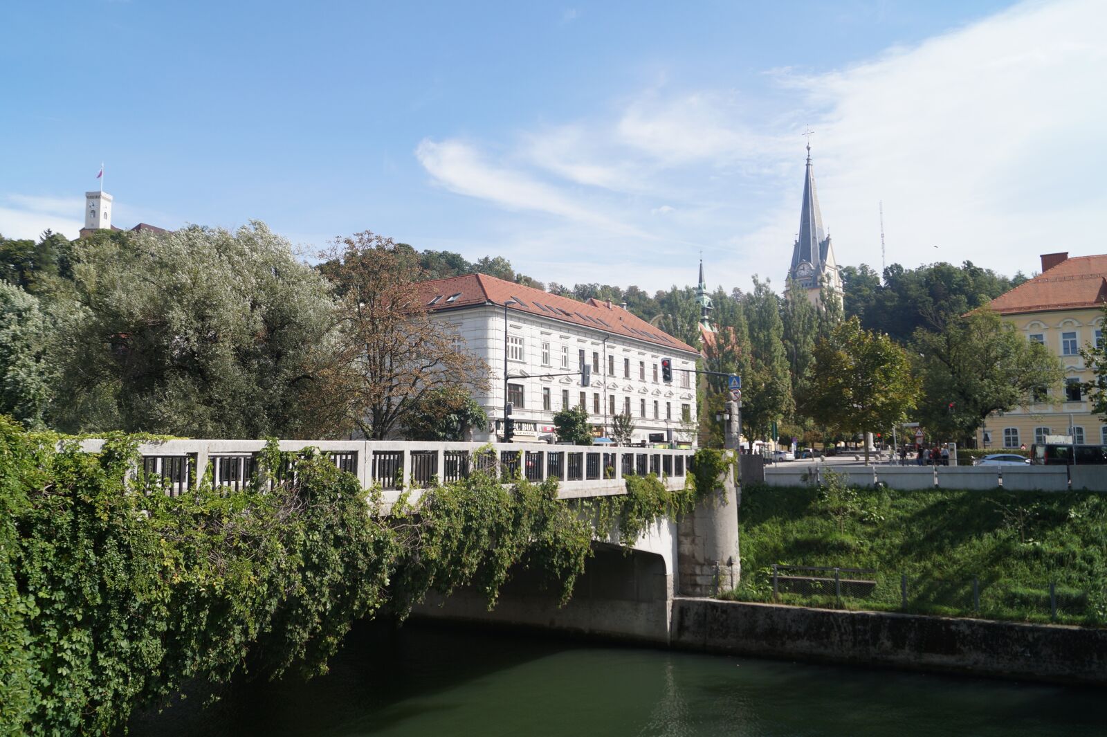 Sony DT 18-55mm F3.5-5.6 SAM II sample photo. Bridge, slovenia, laibach photography
