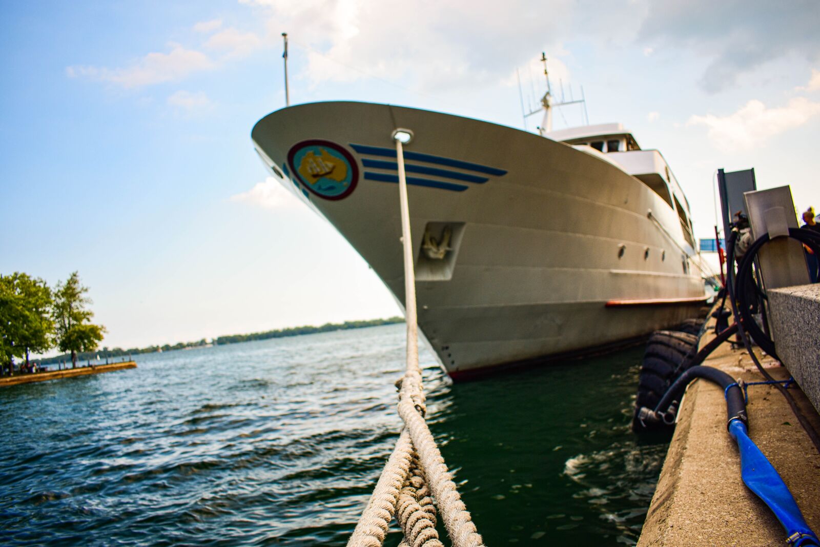Nikon D3400 sample photo. Ship, boat, rope photography