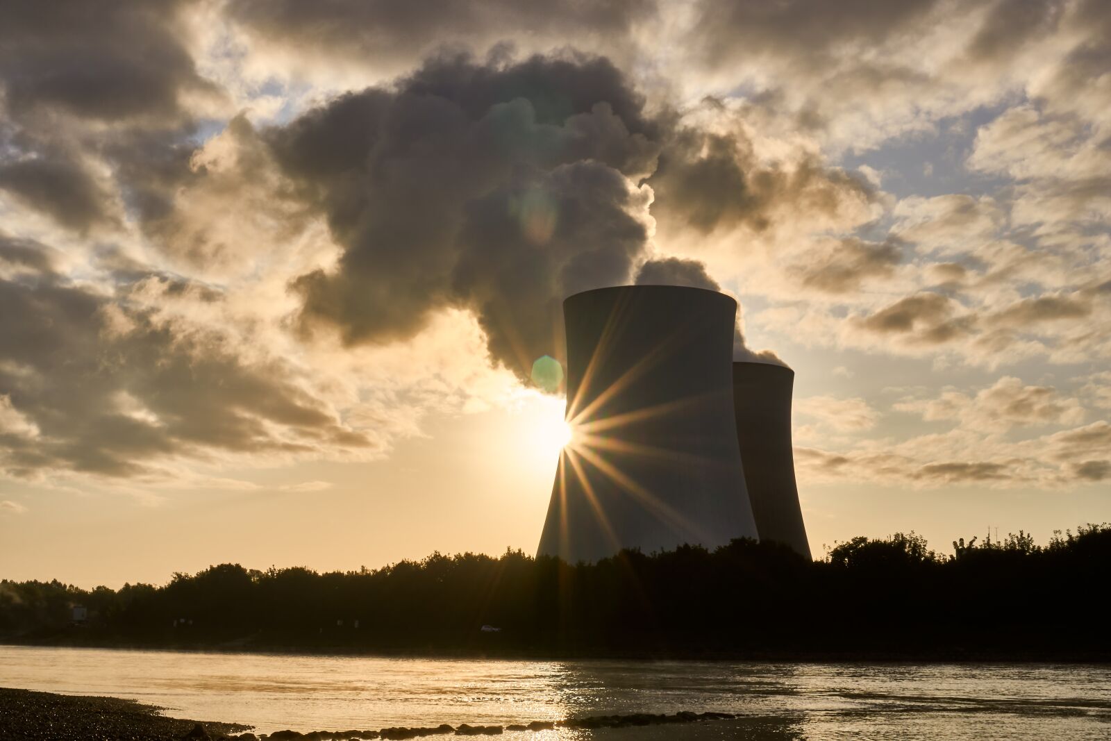 Sony a6400 sample photo. Nuclear power plant, cooling photography