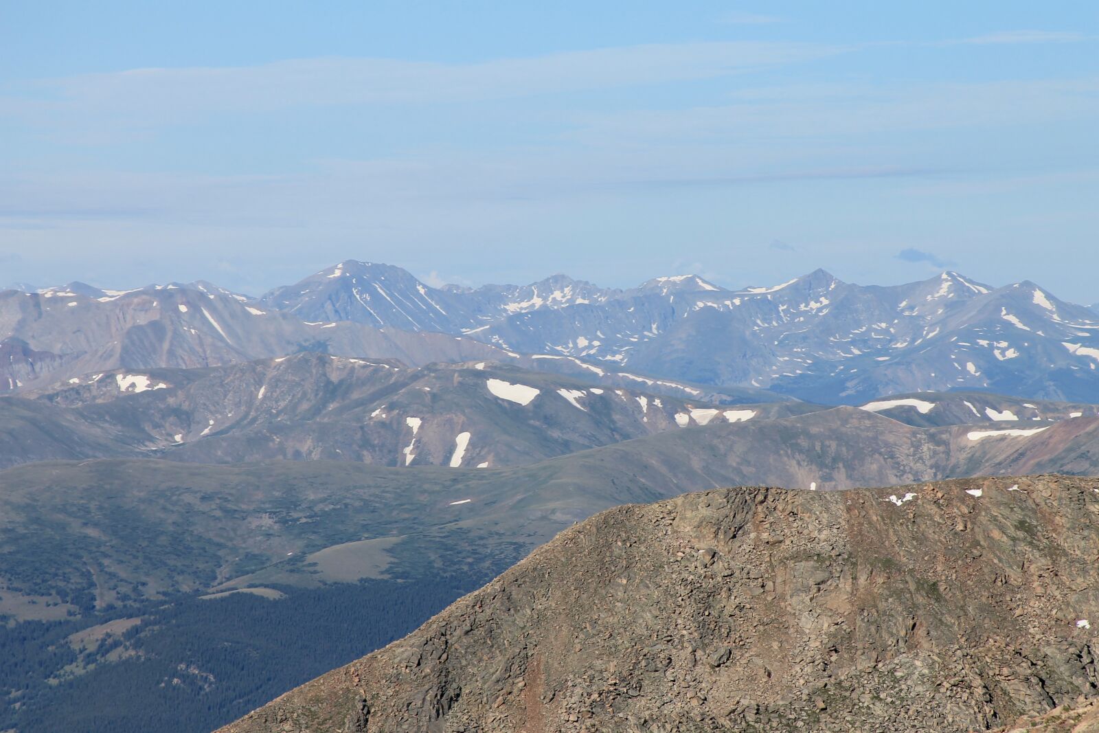 Canon EF 28-135mm F3.5-5.6 IS USM sample photo. Mount evans, colorado, scenery photography