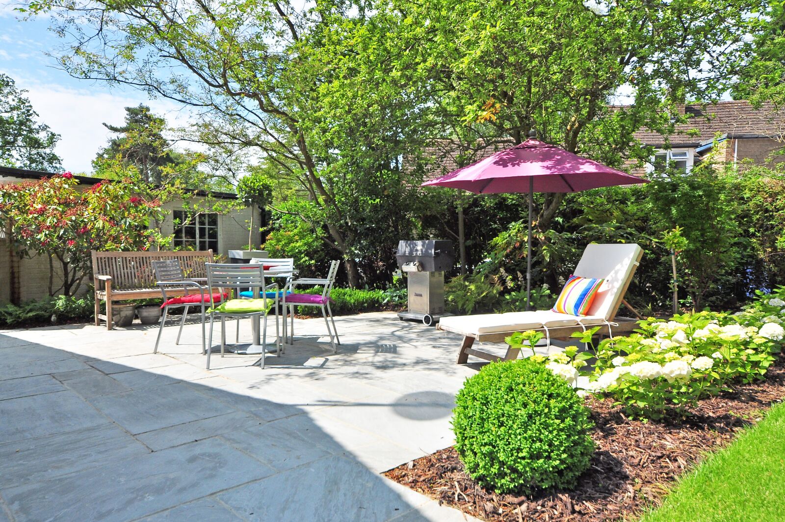 Nikon D90 sample photo. Garden, house, green photography