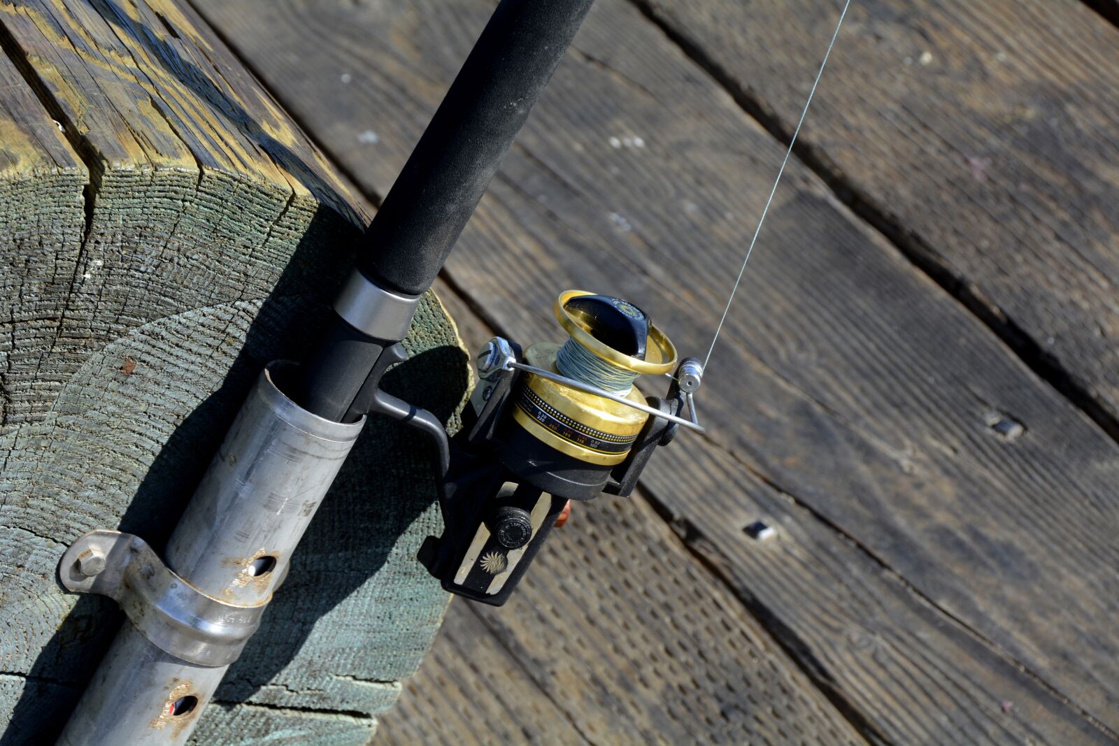 Nikon D7100 sample photo. Fishing reel, fish, fishing photography