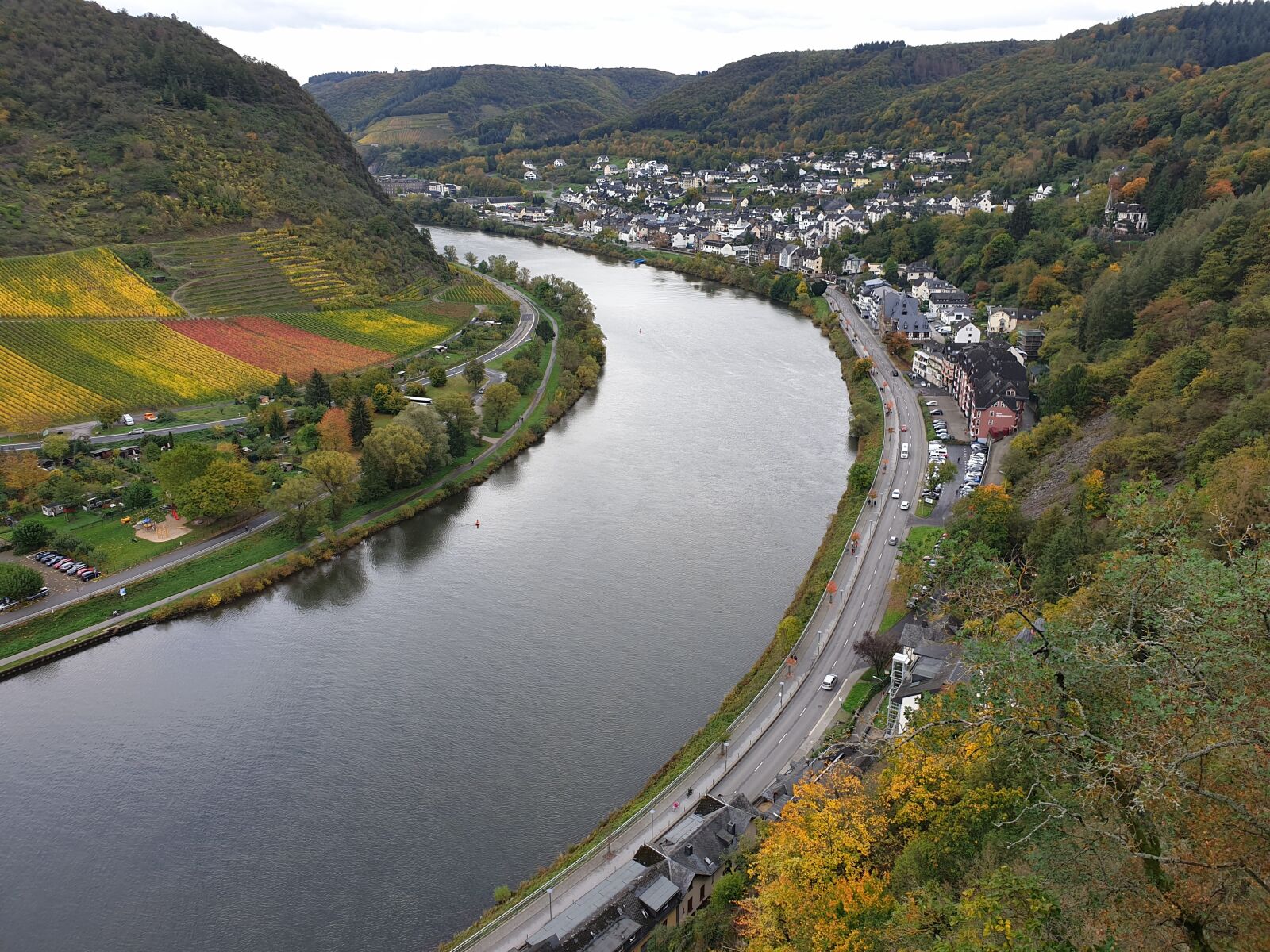 Samsung Galaxy S9 sample photo. Cochem on the mosel photography