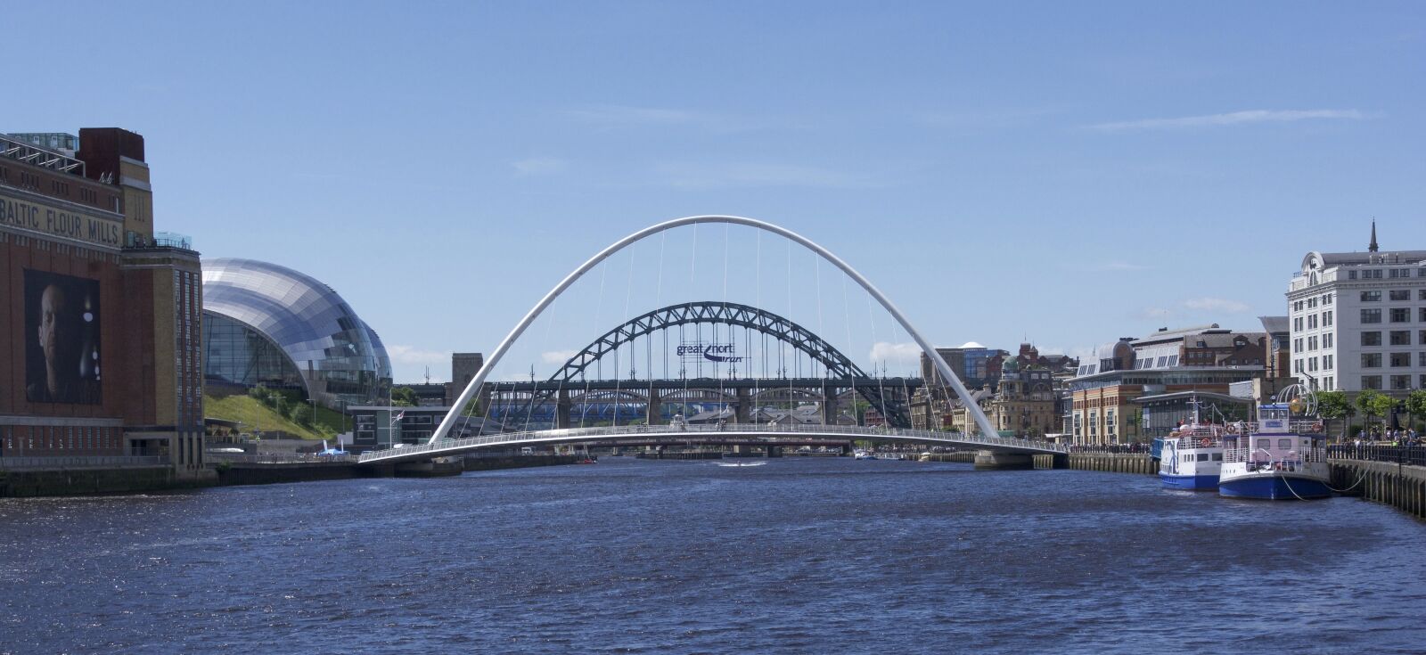 Nikon D7100 sample photo. Tyne bridges, newcastle, north photography