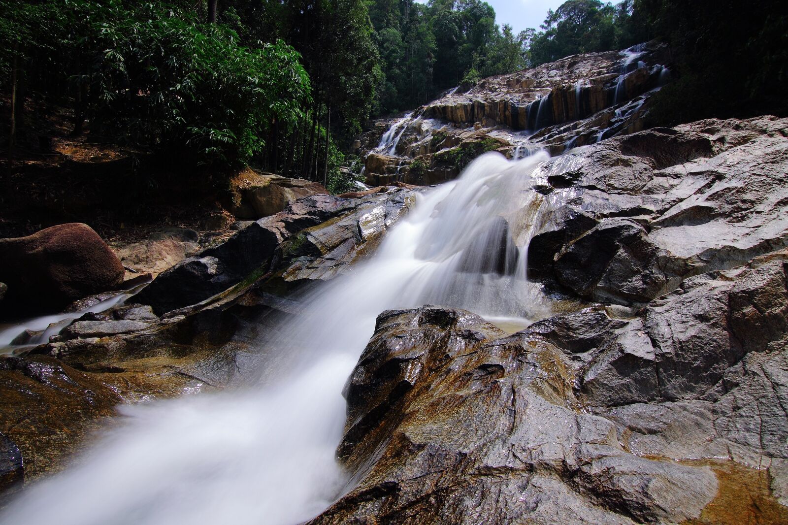 Canon EOS 50D sample photo. Waterfall, stream, water photography